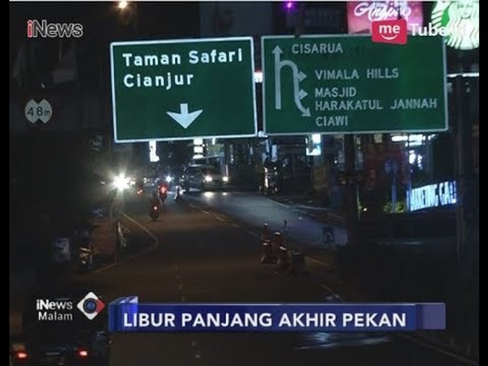 Libur Panjang Imlek, Jalur Puncak Ramai Lancar - iNews Malam 16/02