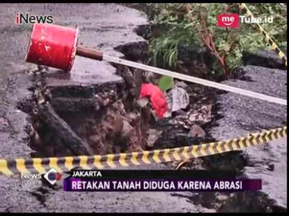 Akibat Terendam Banjir & Abrasi, Jalan Pemukiman Matraman Retak dan Ambles - iNews Sore 15/02