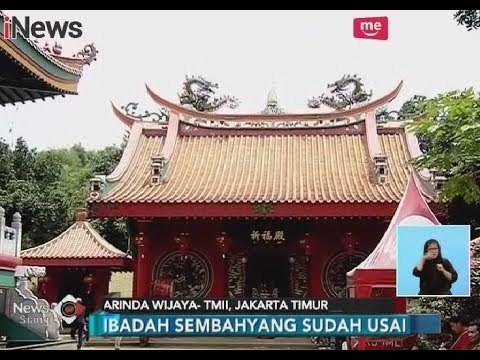 Wisatawan Kunjungi Klenteng Kong Miao yang Berada di TMII - iNews Siang 16/02