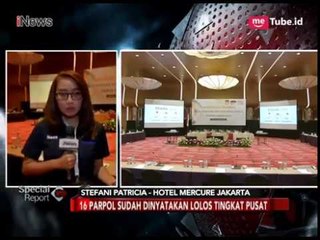 KPU Tetapkan Parpol Peserta Pemilu 2019 Hari Ini - Special Report 17/02