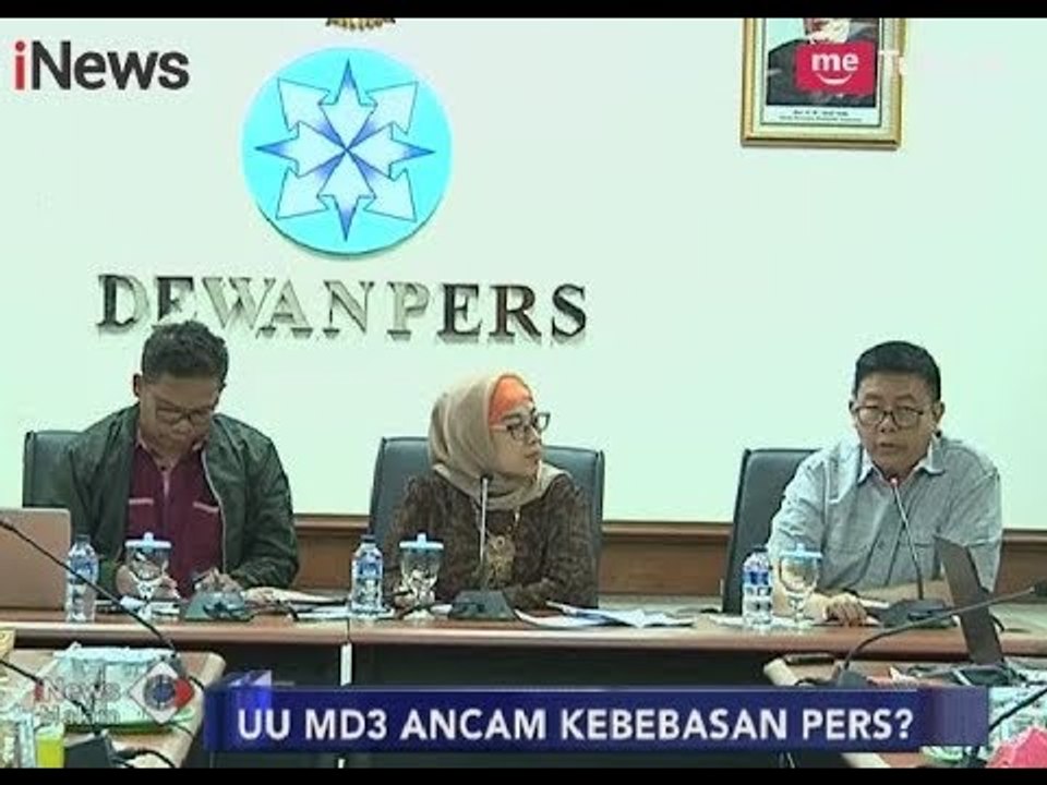 Membunuh Demokrasi & Kebebasan Pers, IJTI Serta PWI Minta UU MD3 Direvisi - iNews Malam 15/02