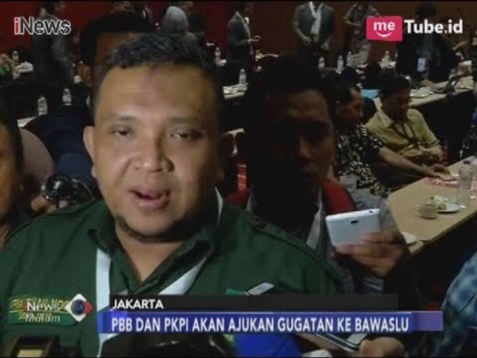 Tak Lolos Verifikasi, PBB dan PKPI akan Ajukan Gugatan ke Bawaslu - iNews Malam 17/02