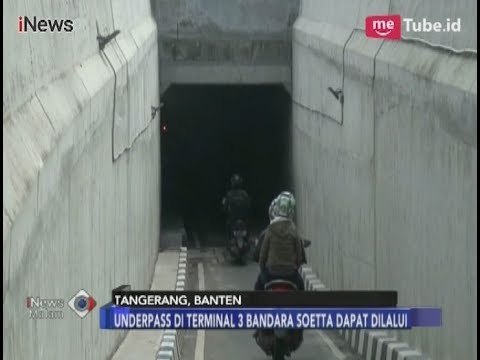 Underpass Motor Terminal 3 Bandara Soetta Ada Rembesan Air, Aman Dilewati - iNews Malam 17/02