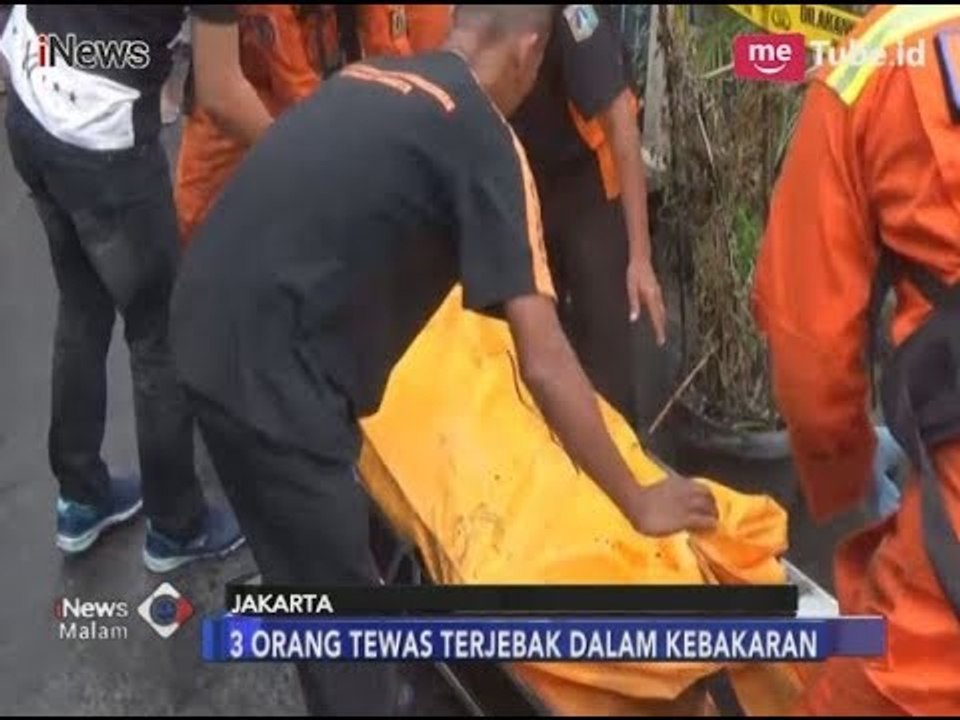 Tiga Orang Tewas Terjebak dalam Kebakaran Sebuah Rumah di Pademangan - iNews Malam 17/02