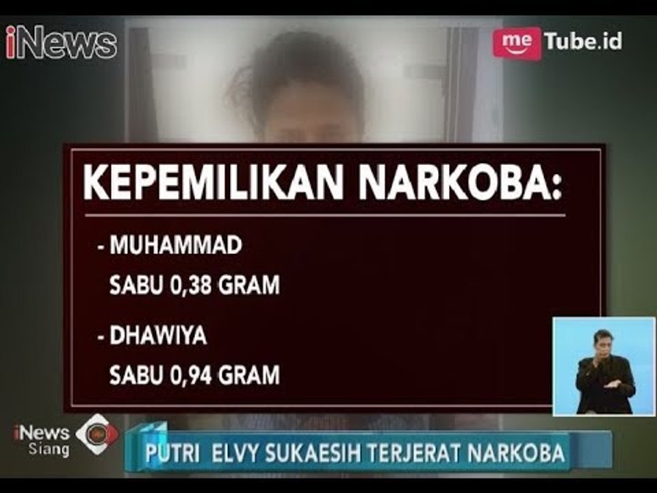 Kronologi Penangkapan Anak Pedangdut Elvy Sukaesih Terkait Narkoba - iNews Siang 17/02