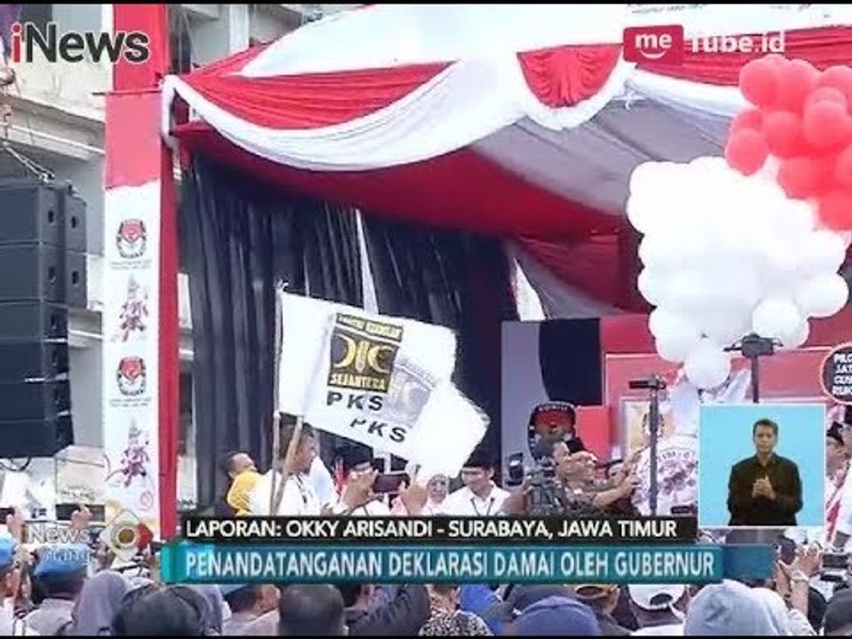 Tak Hanya di Makassar, Medan & Surabaya Juga Menggelar Kampanye Damai - iNews Siang 18/02