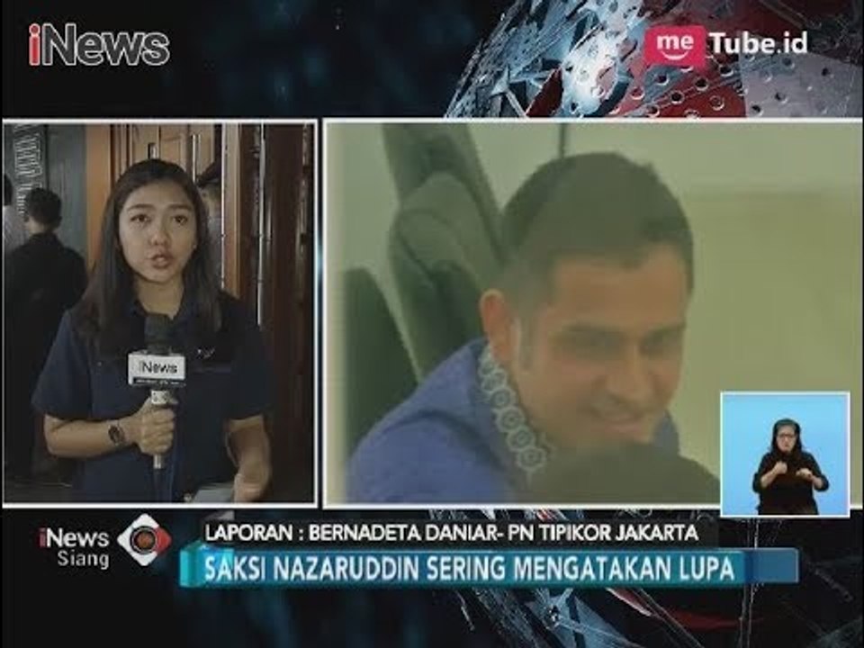 M Nazaruddin Mengaku Mengetahui Pembagian "Jatah" Proyek E-KTP - iNews Siang 19/02