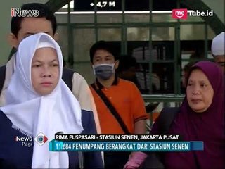 Libur Imlek, 11.648 Penumpang Berangkat dari Stasiun Senen - iNews Pagi 19/02