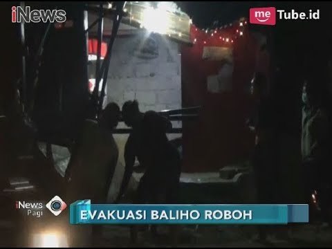 Pasca Roboh, Baliho di Bekasi Sudah Dievakuasi - iNews Pagi 20/02