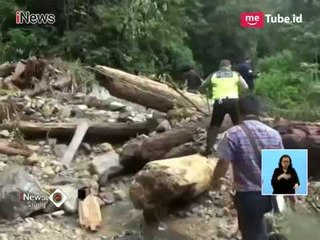 Tertimbun Longsor, Jalan Nasional Jambi-Sumbar Lumpuh Total - iNews Siang 21/02