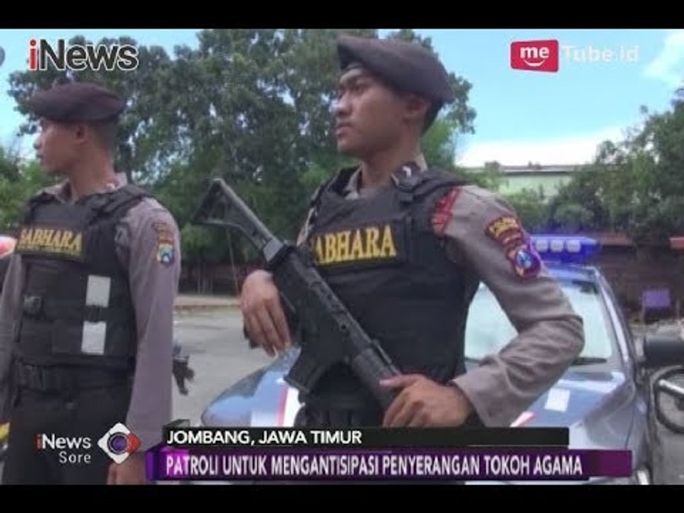 Polisi Jombang Tingkatkan Penjagaan Pondok Pesantren Terkait Penyerangan Ulama - iNews Sore 21/02