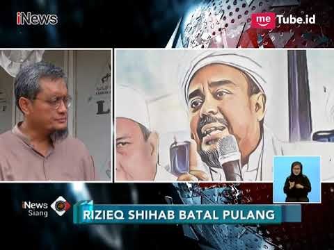 Lewat Rekaman Telefon, Habib Rizieq Konfirmasi Batal Pulang ke - iNews Siang 21/02