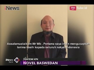 Penyidik KPK, Novel Baswedan Akan Kembali Pasca Jalani Pengobatan - iNews Sore 21/02