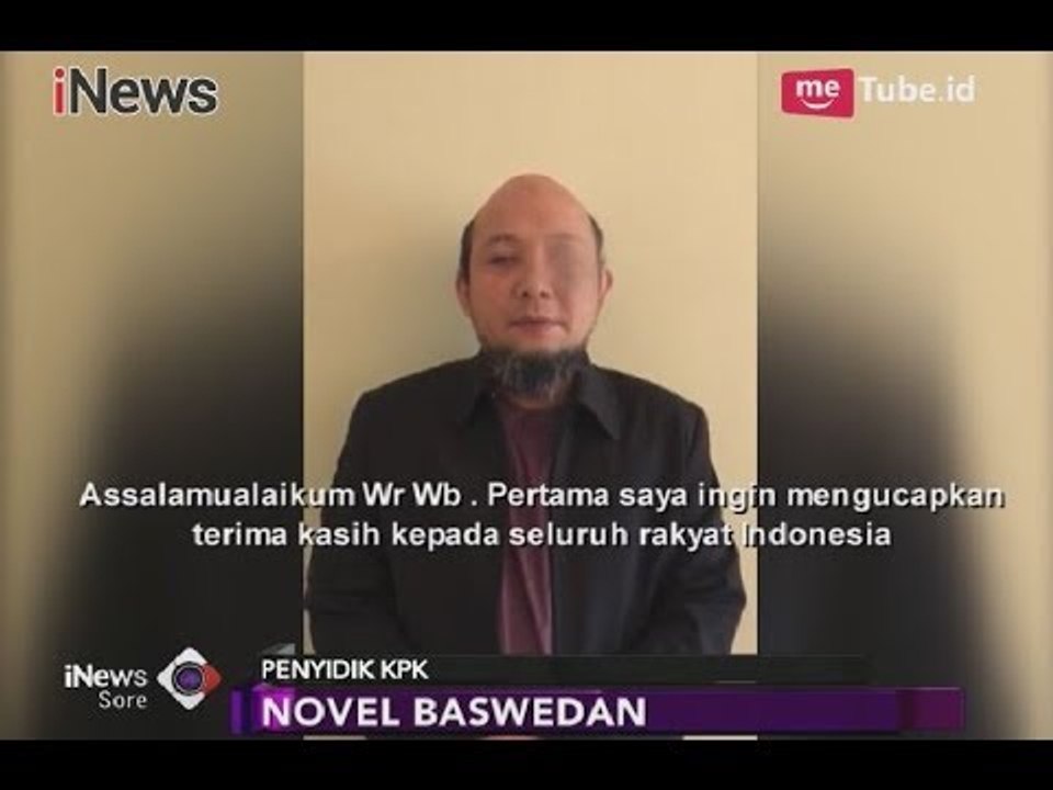 Penyidik KPK, Novel Baswedan Akan Kembali Pasca Jalani Pengobatan - iNews Sore 21/02