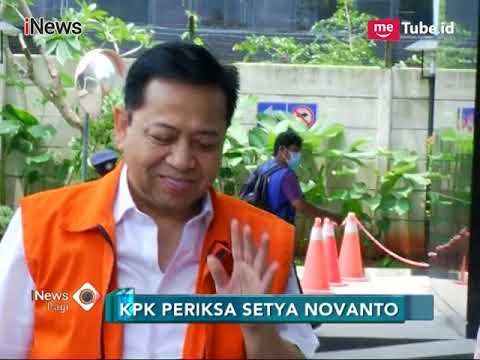 Senyum 'Papa' Setnov Saat Diperiksa KPK Sebagai Saksi Anang Sugiana - iNews Pagi 21/02