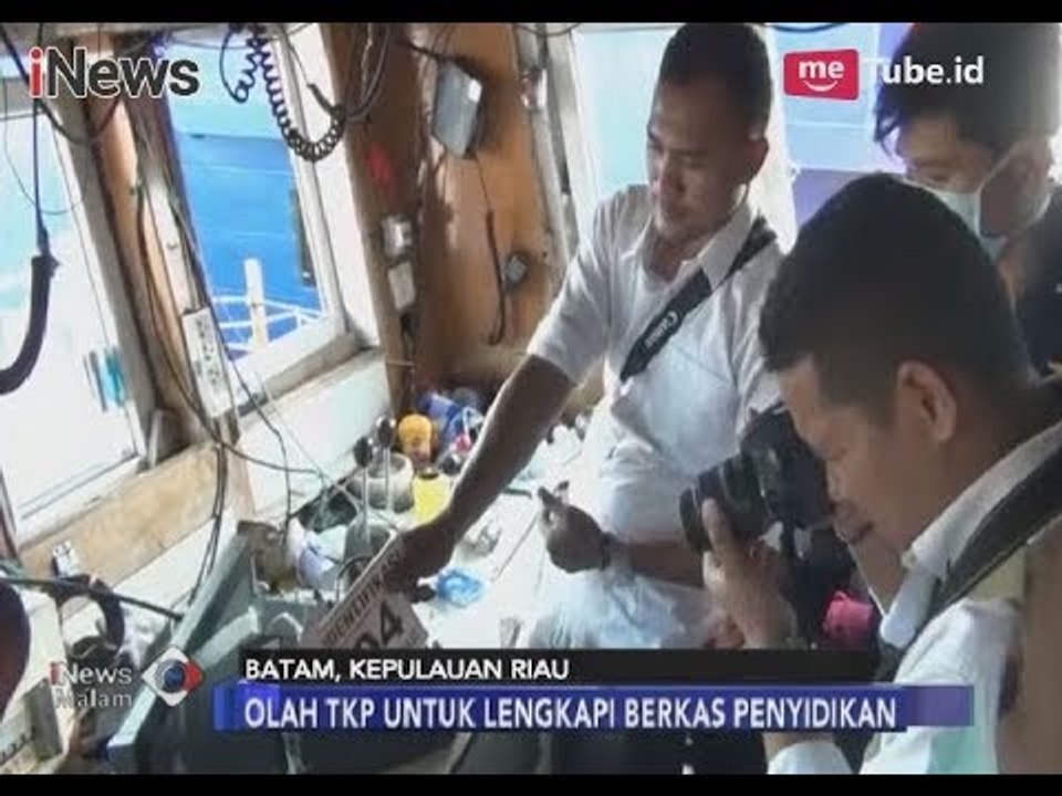Polda Kepri & Bareskrim POLRI Gelar Olah TKP Kapal Penyelundupan Narkoba - iNews Malam 21/02