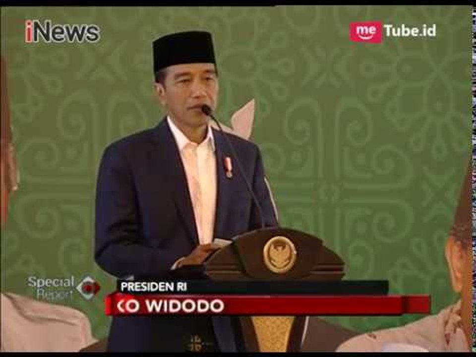 Sambutan Presiden Jokowi dalam Tausiah Kebangsaan & Rakernas I Hubbul Wathon - Special Report 21/02