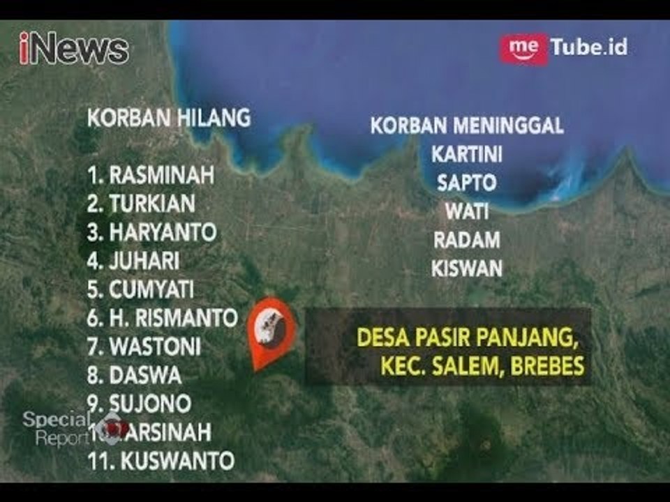 Daftar Korban Hilang & Meninggal Pasca Longsor Pegunungan Lio, Brebes - Special Report 22/02