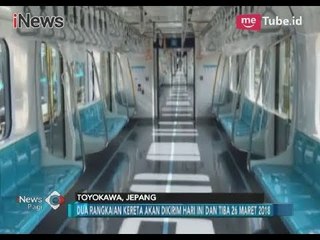 Wow!! Ini Dia Penampakan Kereta MRT yang Akan Digunakan di Jakarta - iNews Pagi 22/02
