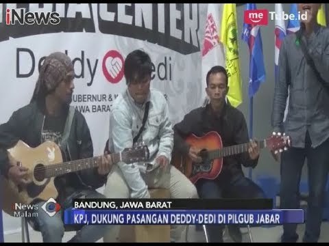 Seniman Jalanan Dukung Deddy Mizwar & Dedi Mulyadi | Blusukkan Ade Wardhana - iNews Malam 22/02