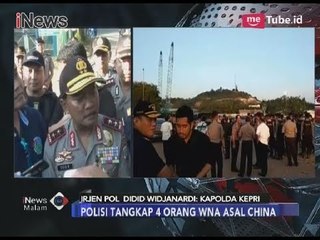 4 WNA Asal China Ditetapkan sebagai Tersangka Terkait Sabu 1,6 Ton - iNews Malam 20/02