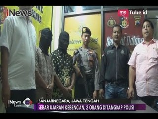 Diduga Sebarkan Ujaran Kebencian Parpol, 2 Warga Banjarnegara Diamankan Polisi - iNews Sore 22/02