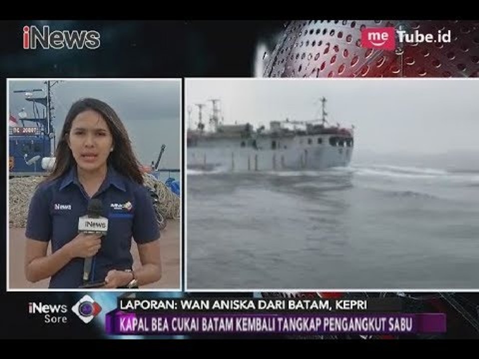 Lagi! Bea Cukai Batam Tangkap Kapal Pengangkut Sabu - iNews Sore 23/02
