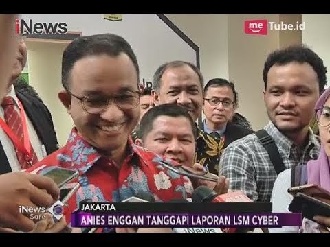 Dilaporkan LSM Cyber Terkait Penutupan Jati Baru, Anies Baswedan Tak Berkomentar - iNews Sore 23/02