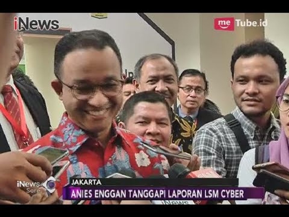 Dilaporkan LSM Cyber Terkait Penutupan Jati Baru, Anies Baswedan Tak Berkomentar - iNews Sore 23/02