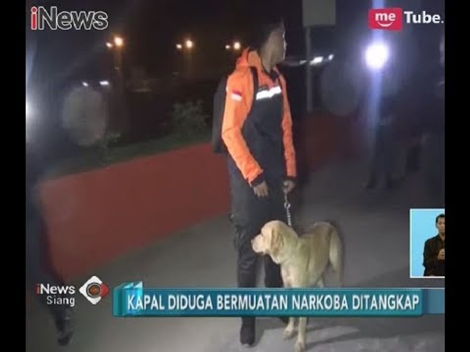 Petugas Bea Cukai Kerahkan Anjing Pelacak untuk Temukan Sabu di Kapal Win Long - iNews Siang 24/02
