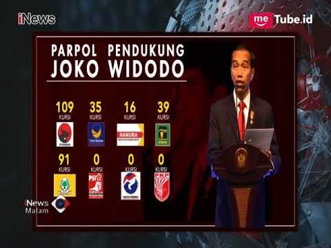 8 Parpol Usung Jokowi, Kantongi 51 Persen Suara di DPR - iNews Malam 24/02