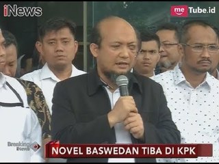Konferensi Pers Novel Baswedan di Gedung KPK - Breaking News 22/02