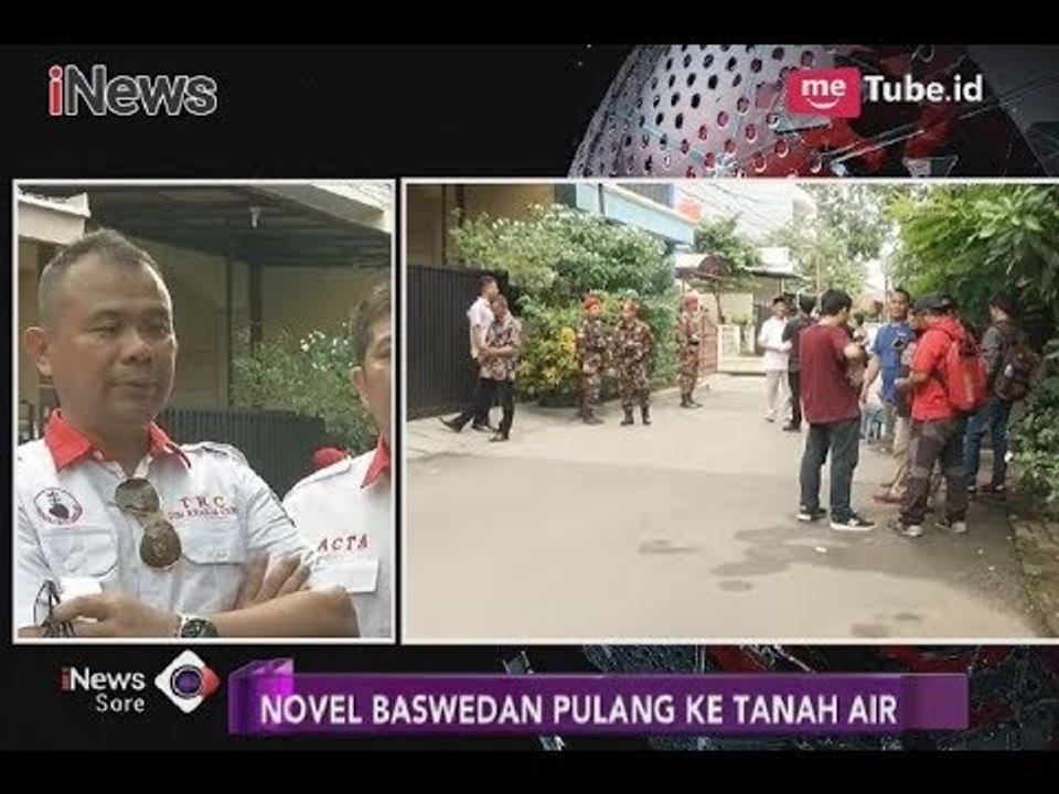 Pasca Kepulangan, Rumah Novel Baswedan Dijaga Polisi & Ormas - iNews Sore 22/02