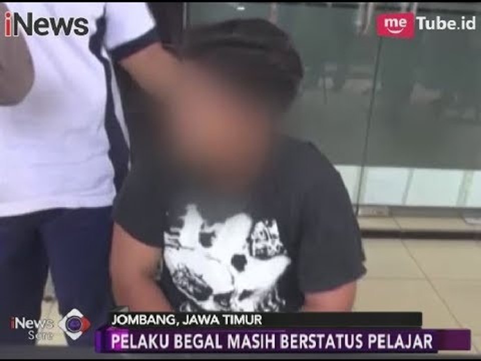 Bodoh!! Seorang Pelajar Berumur 17 Tahun Melakukan Aksi Begal di Jombang - iNews Sore 24/02