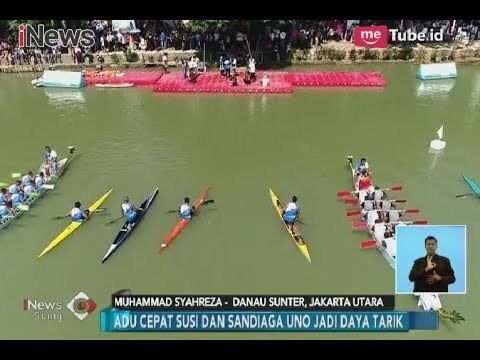 Adu Cepat Wagub Sandiaga Uno Vs Menteri Susi Menjadi Daya Tarik Warga - iNews Siang 25/02