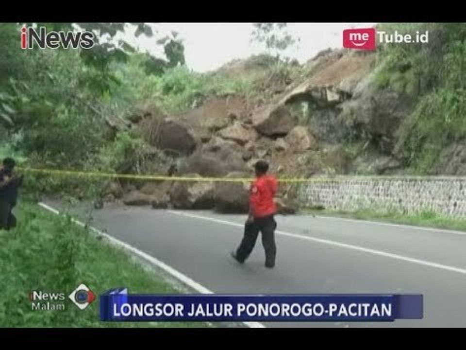 Pasca Longsor Pacitan-Ponorogo, Jalur Alternatif Dialihkan Lebih Jauh - iNews Malam 25/02