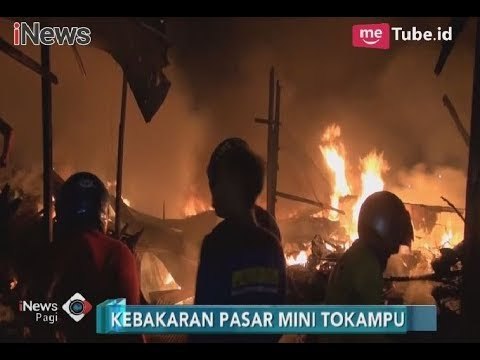 400 Kios Pasar Mini Tokampu Terbakar, Kerugian Capai Miliaran Rupiah - iNews Pagi 26/02