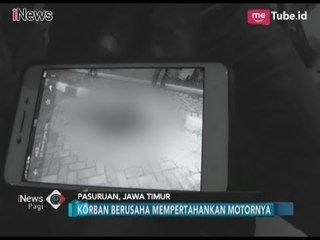 Tragis!! Pertahankan Motor, Pria di Pasuruan Tewas Dibegal - iNews Pagi 25/02