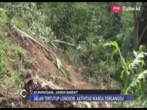 Longsor Melanda Kuningan dan Demak, Akses Jalan Penghubung Lumpuh - iNews Malam 23/02