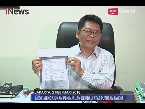 Sidang Penistaan Agama, Ahok Ajukan 2 Poin Peninjauan Kembali Putusan Hakim - iNews Malam 25/02
