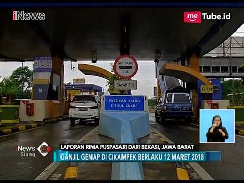 Aturan Ganjil Genap di Tol Jakarta-Cikampek Berlaku 12 Maret 2018 - iNews Siang 26/02