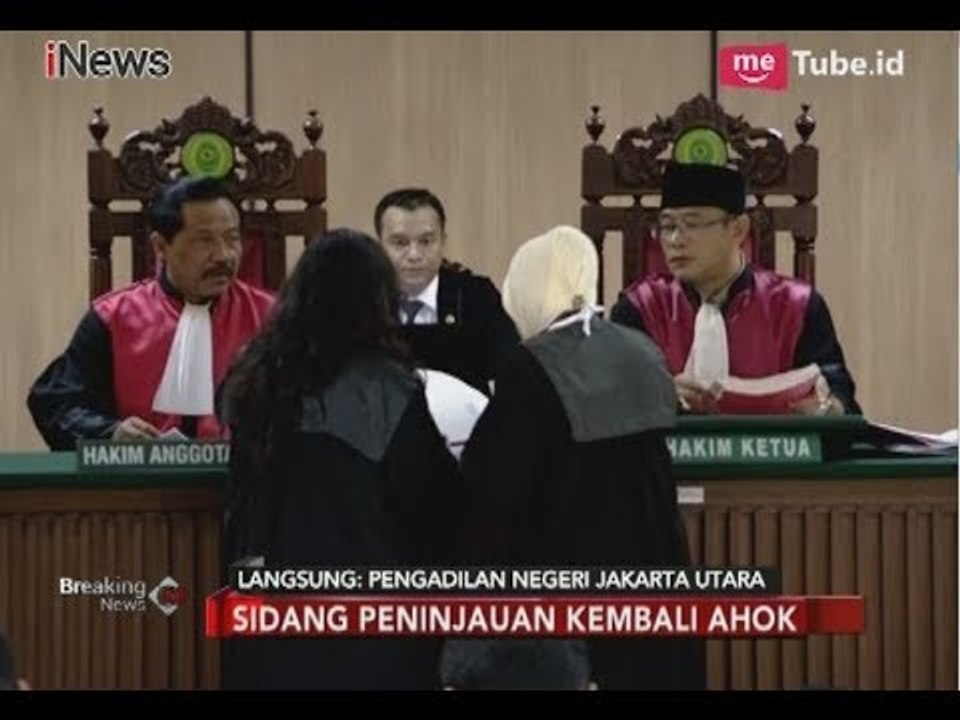 Sidang PK Ahok, Begini Situasi PN Jakarta Utara Part 01 - Breaking News 26/02