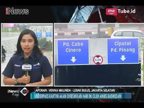 Anies Baswedan Akan Resmikan Underpass Kartini Hari ini - iNews Pagi 27/02