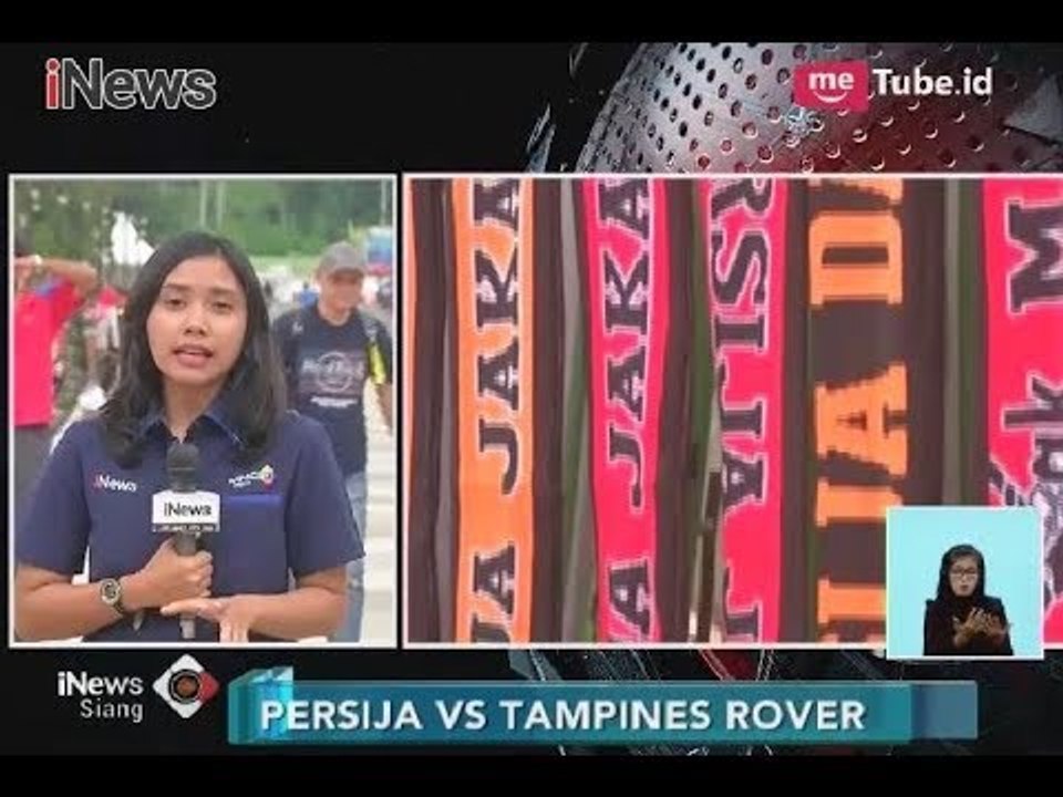 Persija Vs Tampines Rover Bertanding di GBK Malam Ini - iNews Siang 28/02