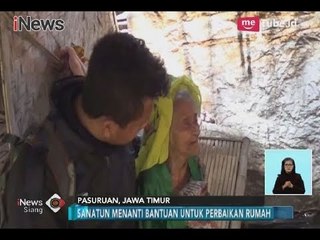 Prihatin!! Nenek Berusia 98 Tahun, Tinggal di Gubuk Tua Tanpa Sanak Saudara - iNews Siang 28/02
