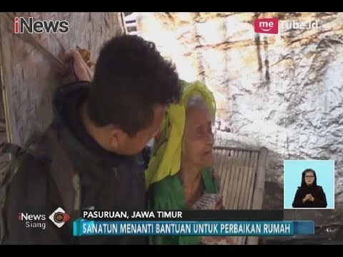 Prihatin!! Nenek Berusia 98 Tahun, Tinggal di Gubuk Tua Tanpa Sanak Saudara - iNews Siang 28/02