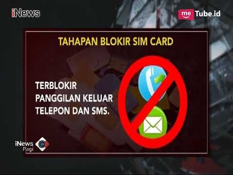 Kemenkominfo Beri Masa Tenggang 1 Bulan Registrasi Kartu Prabayar - iNews Pagi 01/03