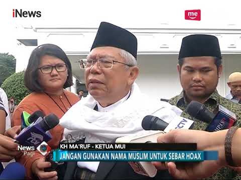 Ketum MUI: Jangan Gunakan Nama "Muslim" untuk Sebar Hoax - iNews Pagi 01/03