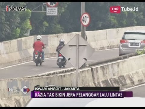 Jelas Dilarang, Pengendara Motor Tetap Nekat Lintasi Jalan Layang Casablanca - iNews Sore 28/02