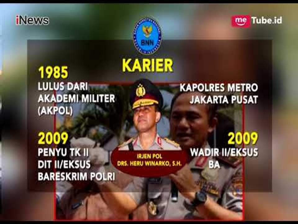 Rekam Jejak Irjen Pol Heru Winarko, Kepala BNN Baru Pengganti Buwas - Special Report 01/03
